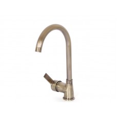 Antik Bronz Mutfak Lavabo Evye Musluk Batarya Delta Serisi