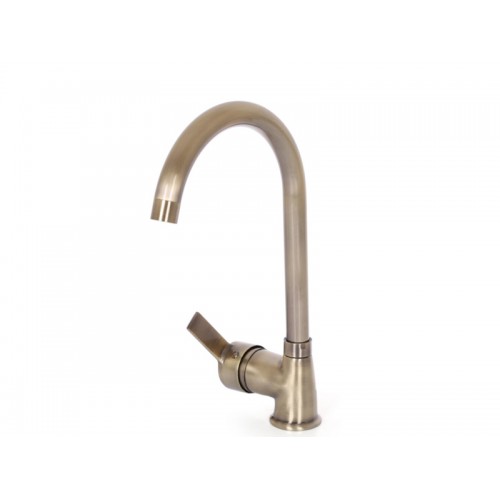Antik Bronz Mutfak Lavabo Evye Musluk Batarya Delta Serisi