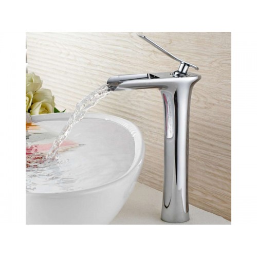 Hesaplı Çarşı Şelale Çanak Lavabo Bataryası Krom