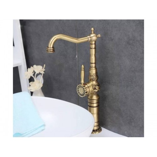 Banyo Çanak Lavabo Rustik Batarya Antik