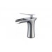 Banyo Lavabo Batarya Şelale Model Krom